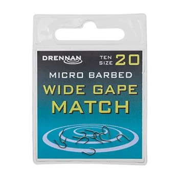 Куки единични DRENNAN Wide Gape Match