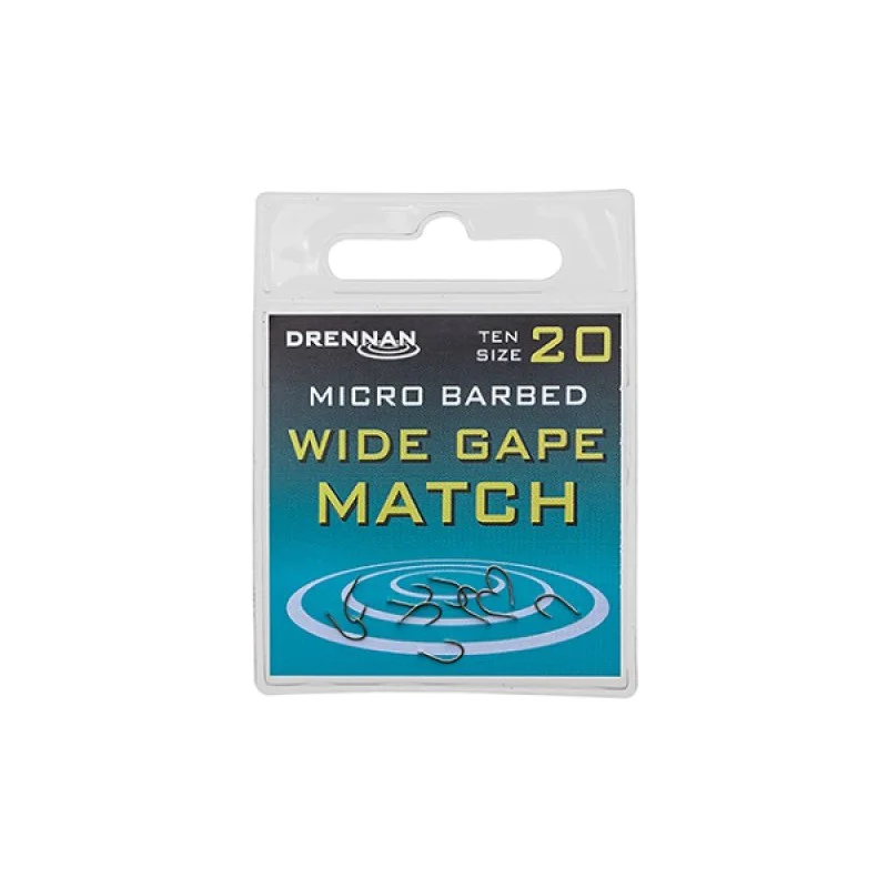 Куки единични DRENNAN Wide Gape Match