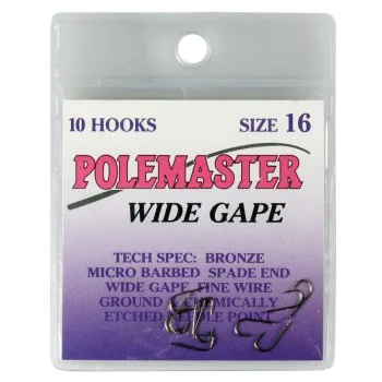 Куки единични DRENNAN Polemaster Wide Gape