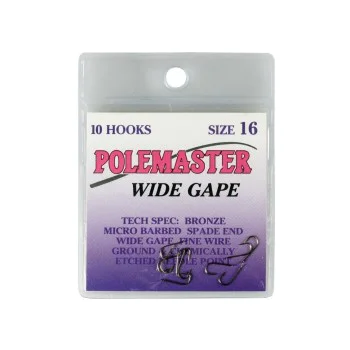 Куки единични DRENNAN Polemaster Wide Gape