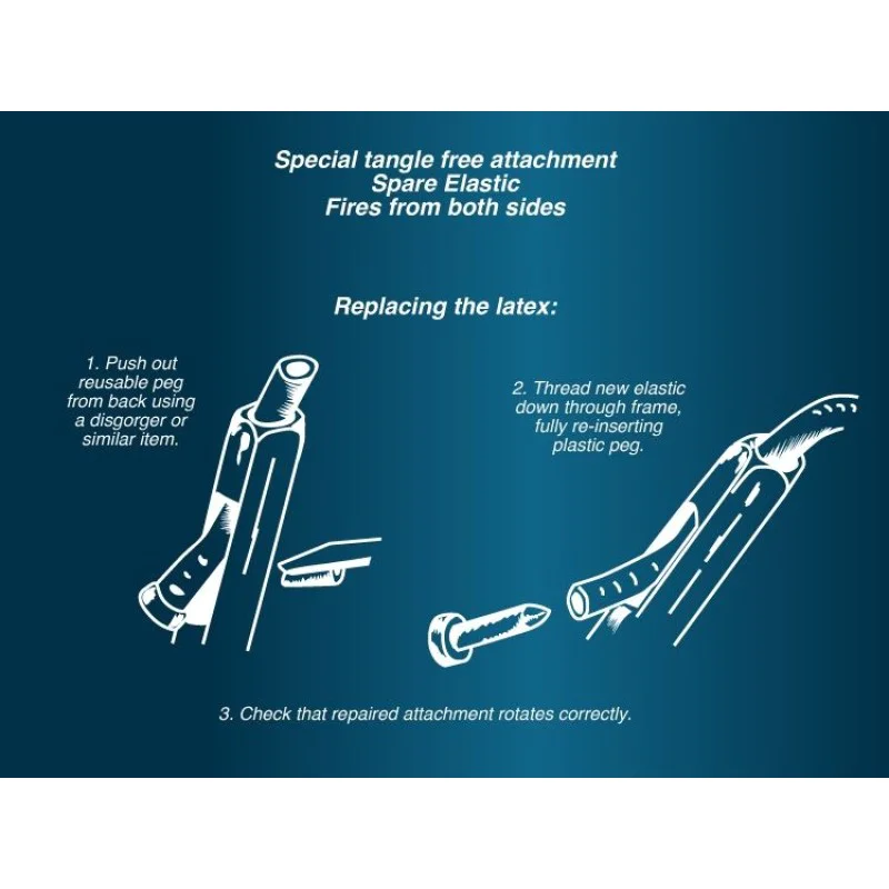 Ластици за прашка DRENNAN Team England Caty Repair Kit