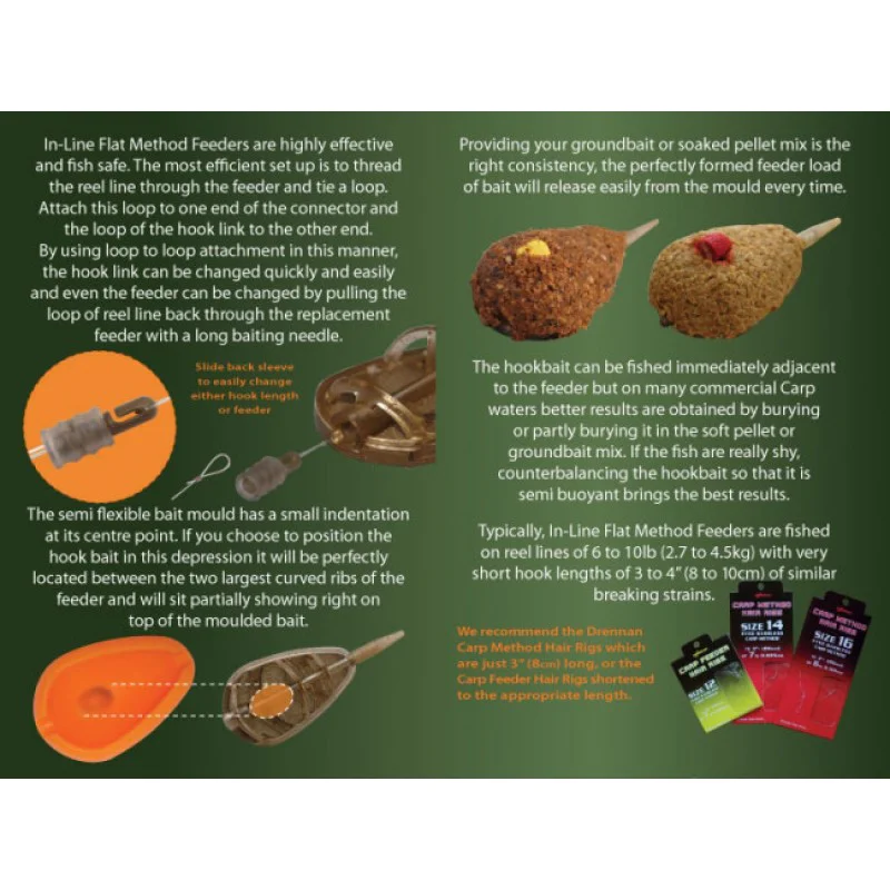 Метод хранилка и преса DRENNAN Flat Feeder and Mould Large