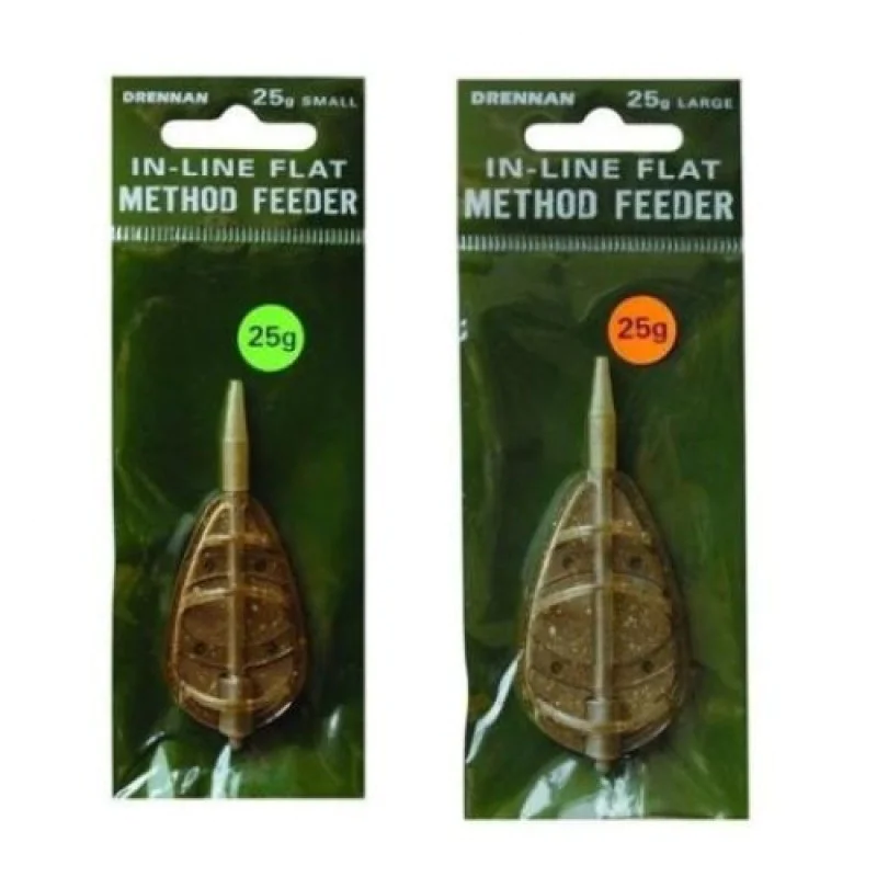 Метод хранилка DRENNAN Flat Feeder Loose Small