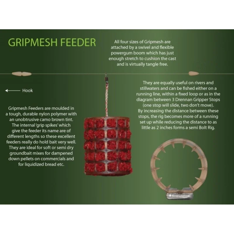 Фидер хранилка DRENNAN Gripmesh Feeder Heavyweight