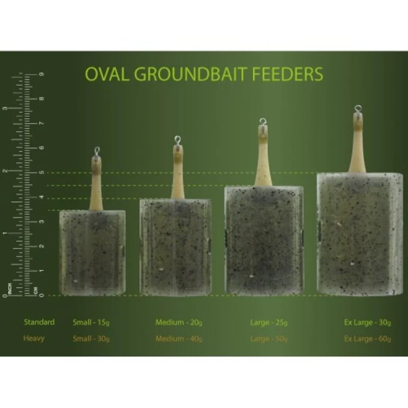 Фидер хранилка DRENNAN Oval Groundbait Feeder Standard