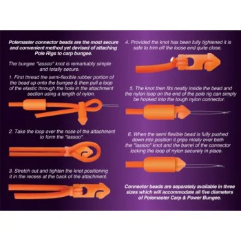 Конектор за кух ластик DRENNAN Bungee Connector Beads