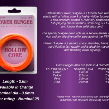 Кух ластик DRENNAN Power Bungee - Orange 25 Hollow