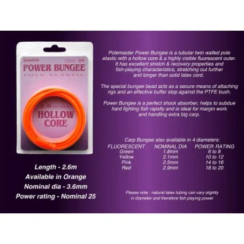 Кух ластик DRENNAN Power Bungee - Orange 25 Hollow