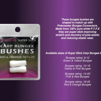 Втулка за връх на щека DRENNAN Super Slick Carp Bungee Bushes