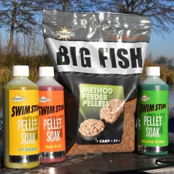 Пелети DYNAMITE BAITS Big Fish Method Pellets 1.8 kg