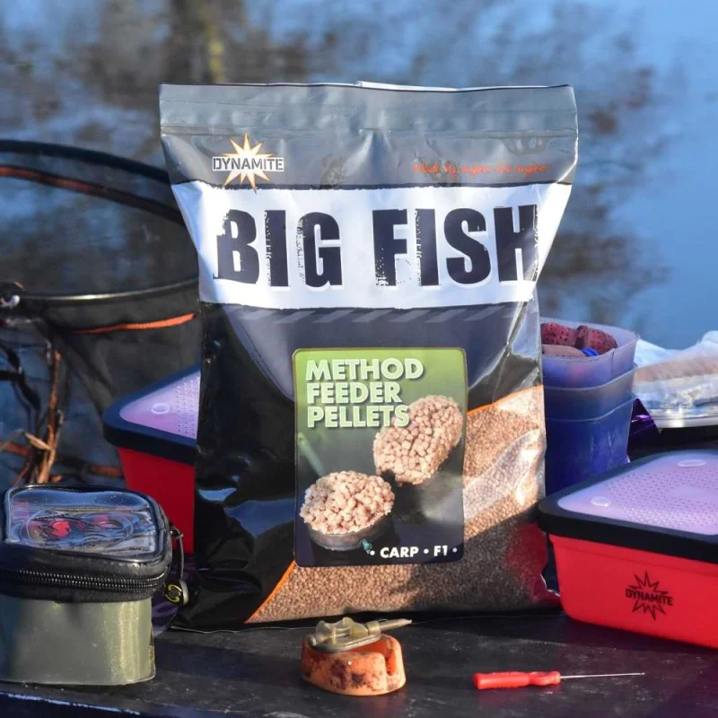 Пелети DYNAMITE BAITS Big Fish Method Pellets 1.8 kg
