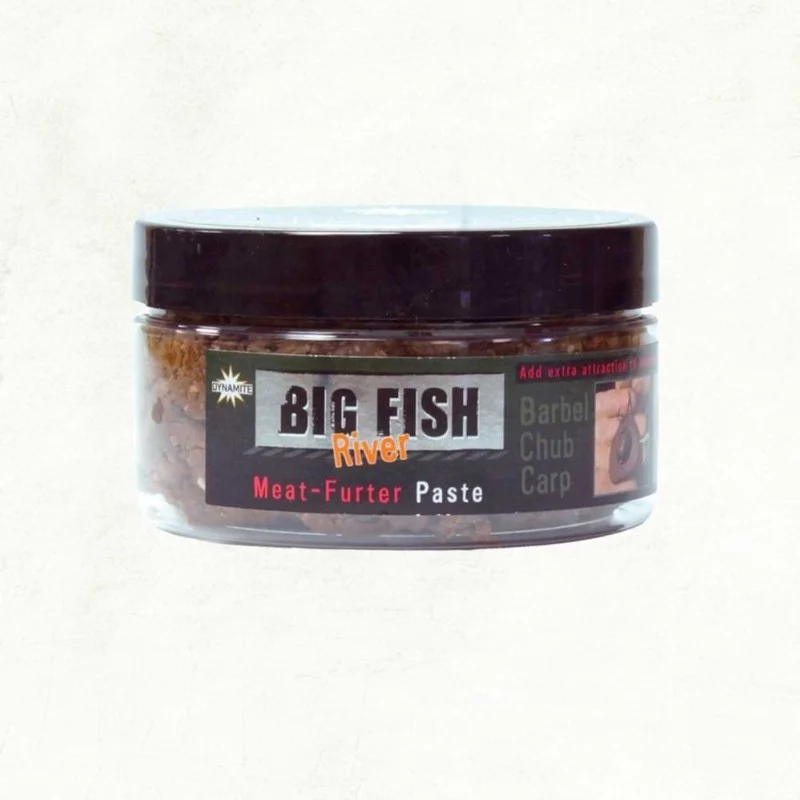 Паста DYNAMITE BAITS Big Fish River Meat Furter Paste 250g