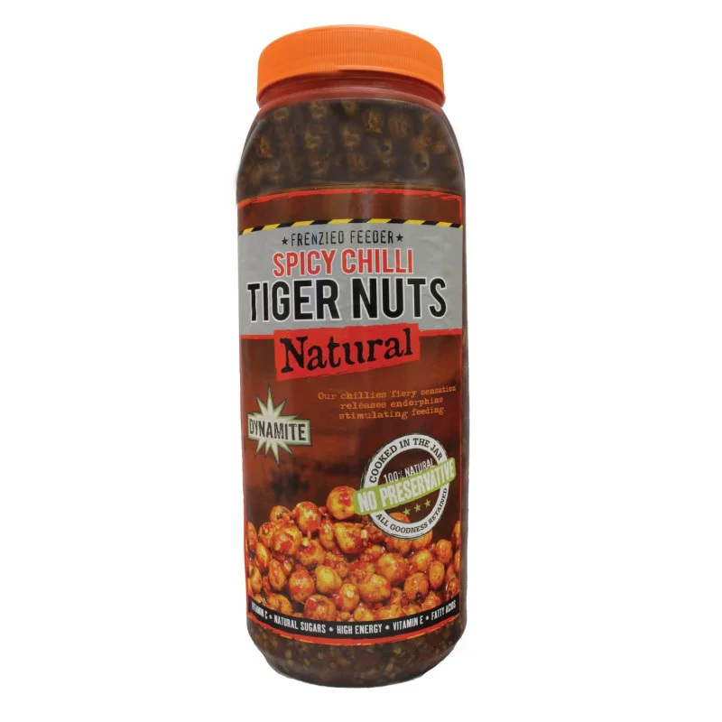 Тигров фъстък - пикантен DYNAMITE BAITS Frenzied Chilli Tiger Nuts 2.5l