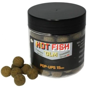 Плуващи топчета DYNAMITE BAITS Hot Fish and GLM Foodbait Pop Up
