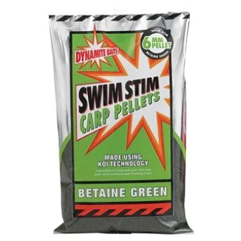 Пелети DYNAMITE BAITS Swim Stim Betaine Green Carp Pellets 900g