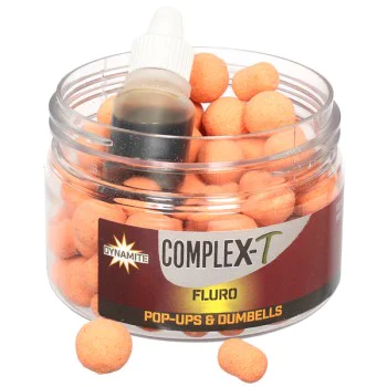 Топчета и дъмбели DYNAMITE BAITS CompleX-T Fluro Pop-Ups and Dumbells