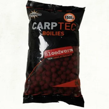 Протеинови топчета DYNAMITE BAITS Bloodworm Carp Tec Boilies 15mm 2kg