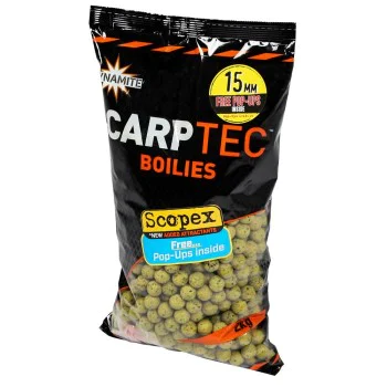 Протеинови топчета DYNAMITE BAITS Scopex Carp Tec Boilies 15mm 2kg