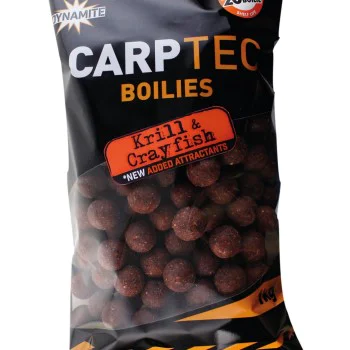 Протеинови топчета DYNAMITE BAITS Krill and Crayfish Carp Tec Boilies 20mm