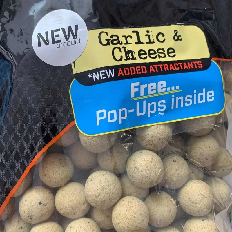 Протеинови топчета DYNAMITE BAITS Garlic and Cheese Carp Tec Boilies 20mm 2kg