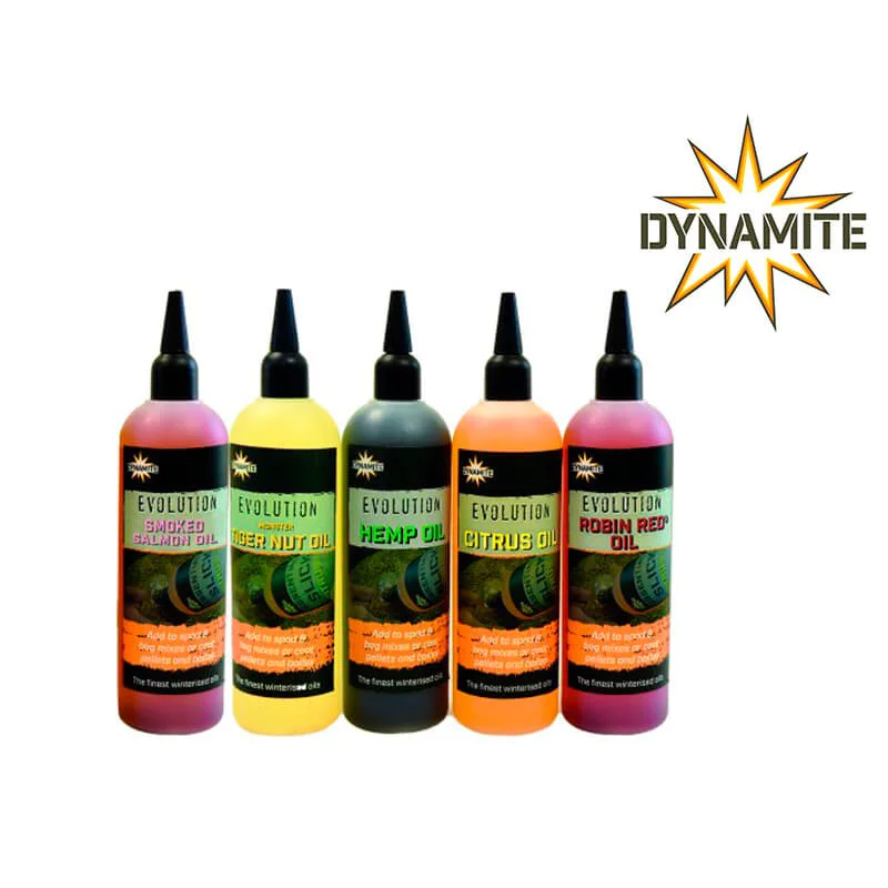 Dynamite Baits Evolution Oils 300ml - Robin Red