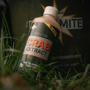 Течен ароматизатор DYNAMITE BAITS Crab Evolution Extract Liquid 500ml
