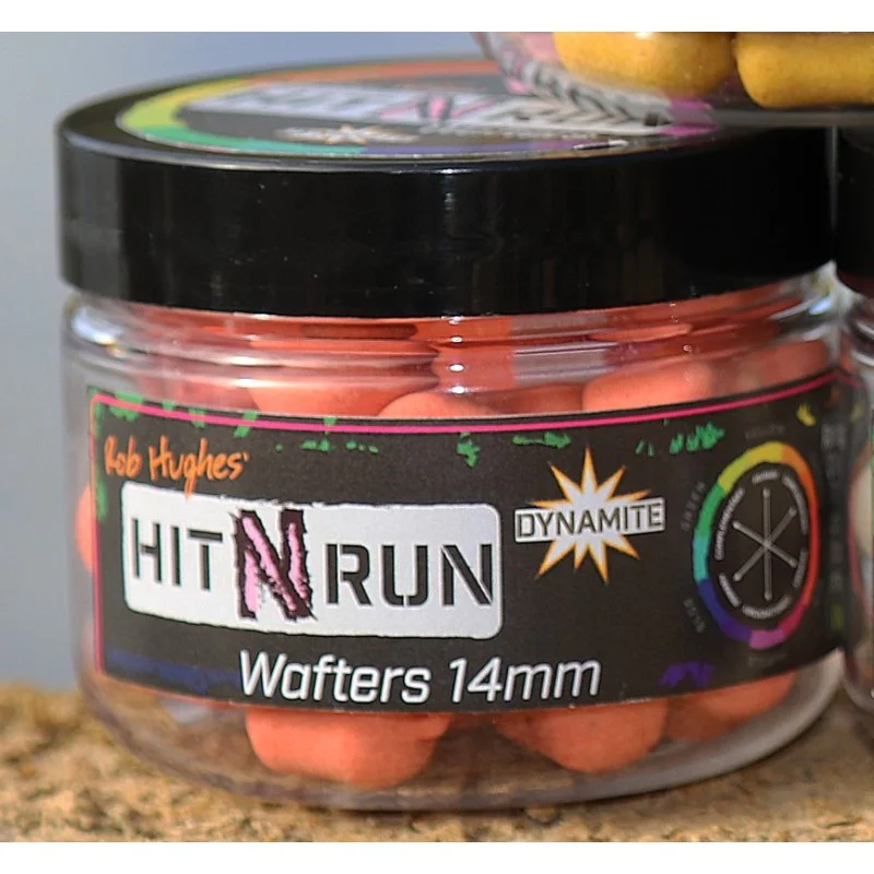 Неутрални дъмбели DYNAMITE BAITS Hit n Run - Wafters - Pastel Pink 14mm