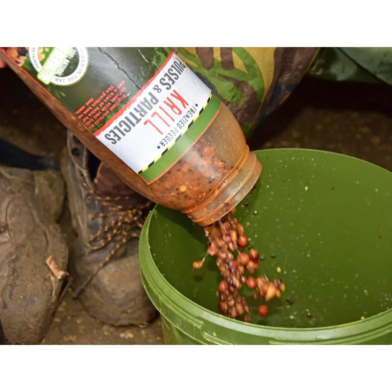 Парченца семена - KRILL DYNAMITE BAITS Frenzied Krill Pulses & Particles 2.5l