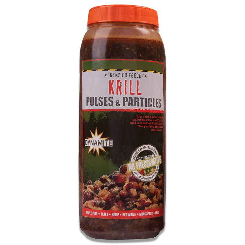 Парченца семена - KRILL DYNAMITE BAITS Frenzied Krill Pulses & Particles 2.5l