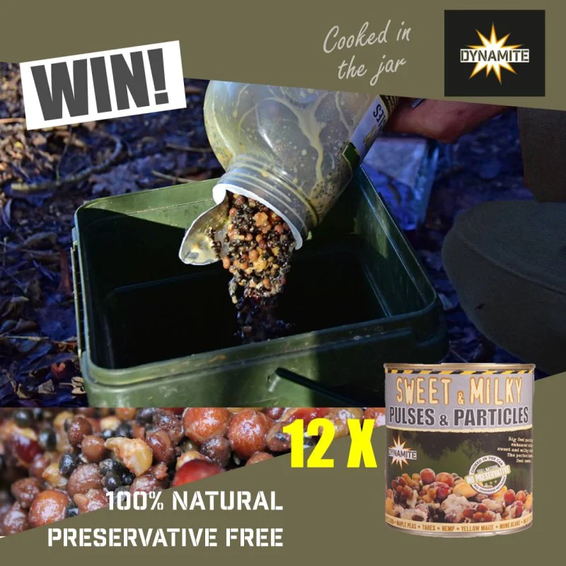 Парченца семена - сладки DYNAMITE BAITS Frenzied Sweet & Milky Pulses & Particles 2.5l