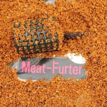 Захранка DYNAMITE BAITS Big Fish River Meat Furter Groundbait 1.8kg