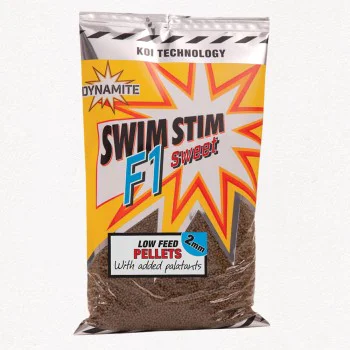 Пелети за хранене DYNAMITE BAITS Swim Stim F1 Sweet Pellets 900g