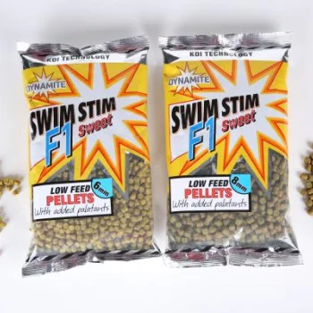 Пелети за хранене DYNAMITE BAITS Swim Stim F1 Sweet Pellets 900g