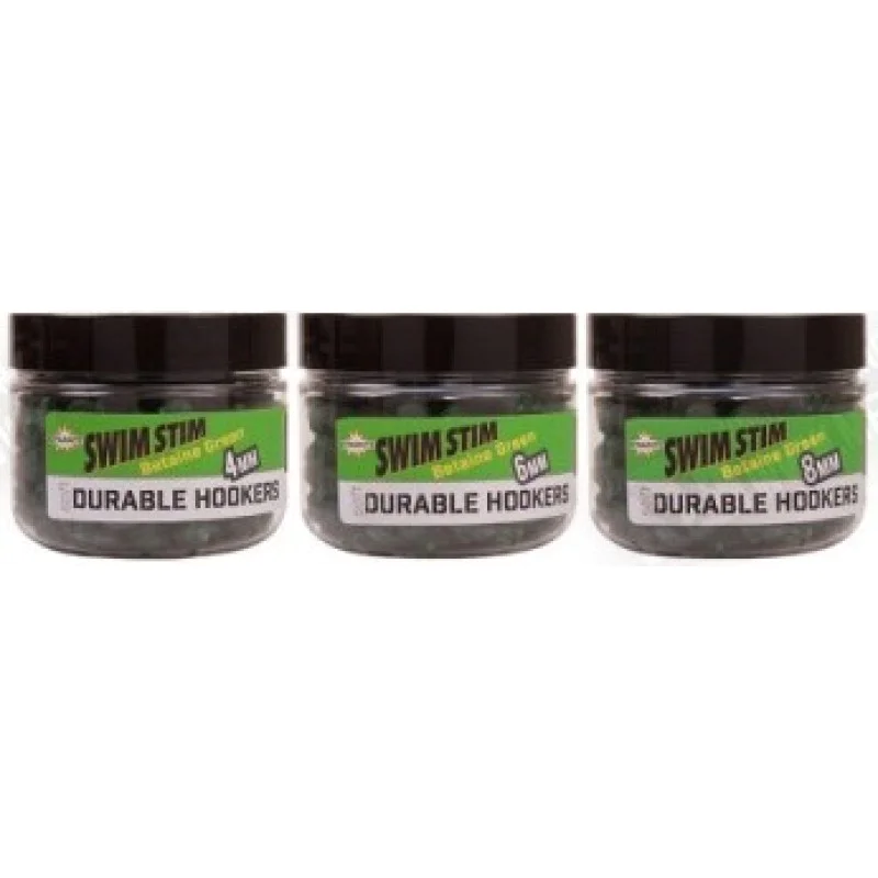 Пелети за кука DYNAMITE BAITS Swim Stim Durable Hook Pellet Betaine Green