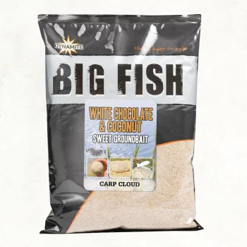 Захранка DYNAMITE BAITS Big Fish White Chocolate Coconut Sweet Groundbait
