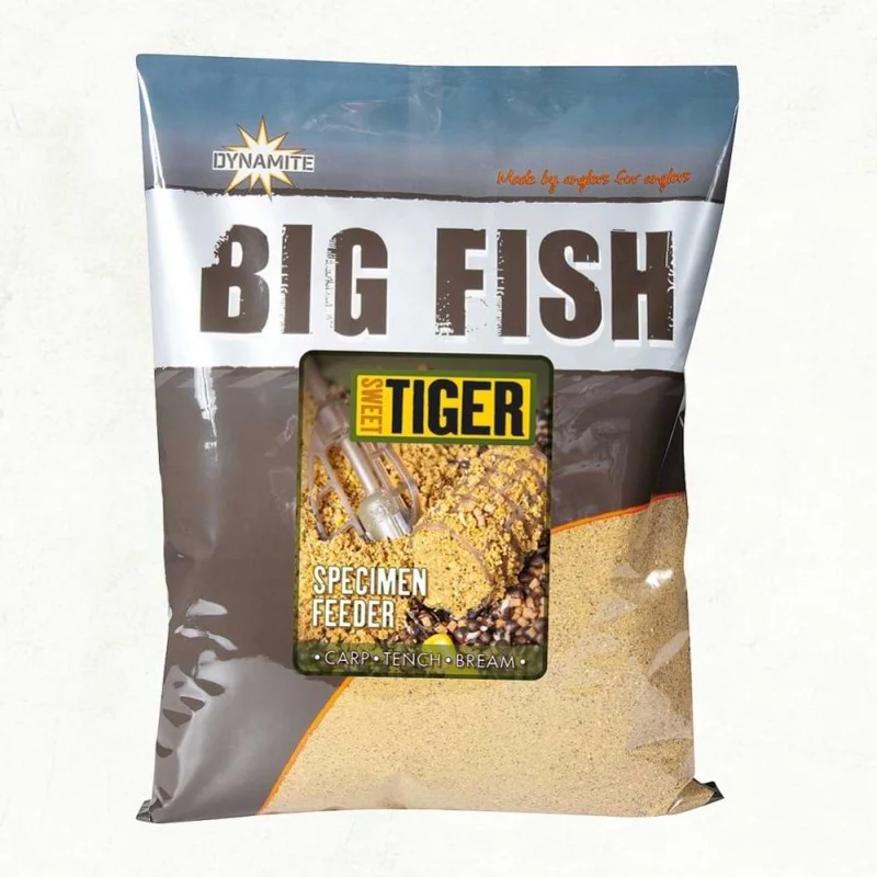 Захранка DYNAMITE BAITS Sweet Tiger Specimen Feeder Groundbait 1.8kg