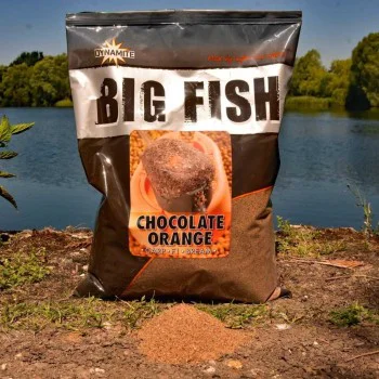 Захранка DYNAMITE BAITS Big Fish Chocolate Orange Groundbait 1.8kg