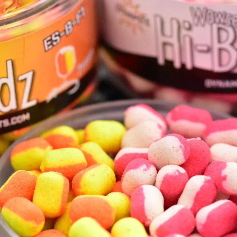 Неутрални дъмбели DYNAMITE BAITS Wowsers Hi-Bridz ES-L-Z Pink and White