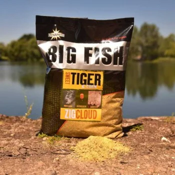 Захранка DYNAMITE BAITS Big Fish Sweet Tiger and Corn Zig Cloud 1.8kg