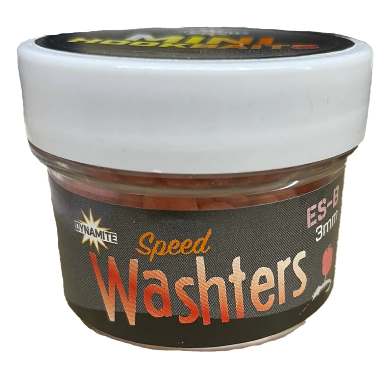 Неутрални дъмбели DYNAMITE BAITS Mini Hookbaits Speedy's Washters 3mm