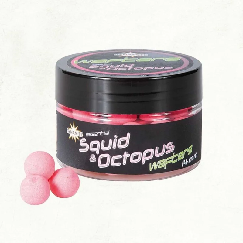 Стръв DYNAMITE BAITS Squid and Octopus Fluro Wafters 14mm