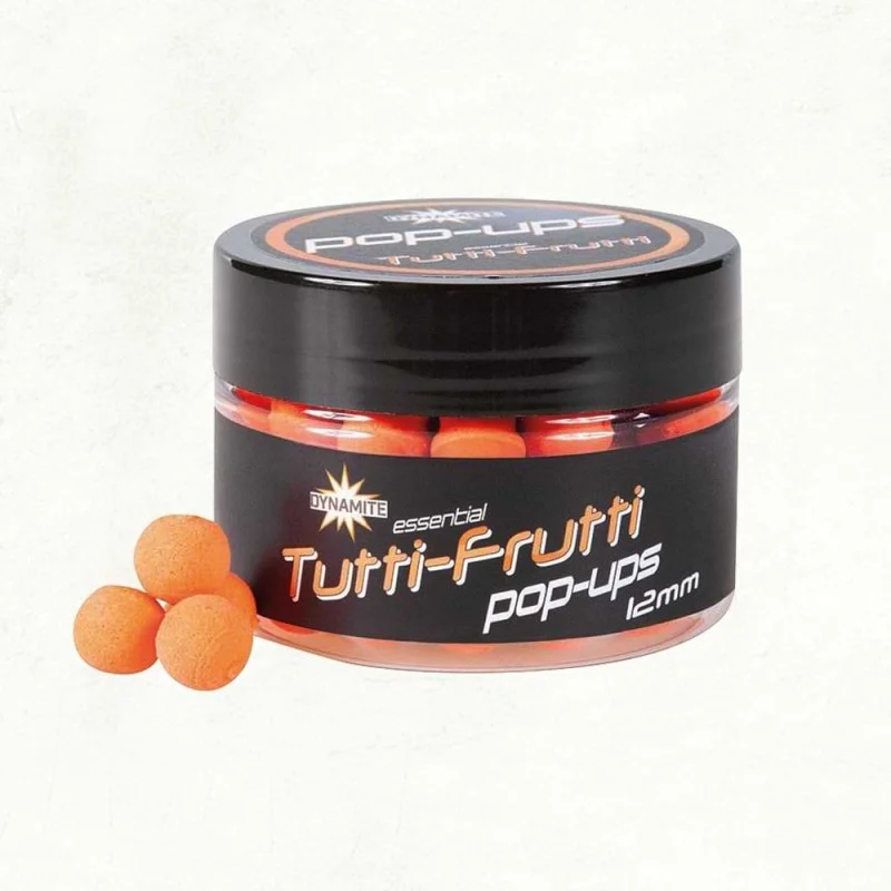 Плуващи топчета DYNAMITE BAITS Tutti Frutti Fluro Pop-ups 12mm