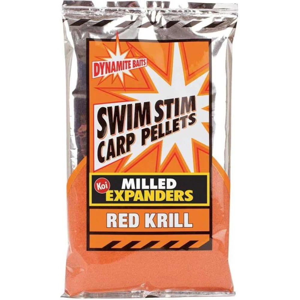 Red Rusted Stim Мляни пелети DYNAMITE BAITS Swim Stim Red Krill Milled Expanders 750g ...