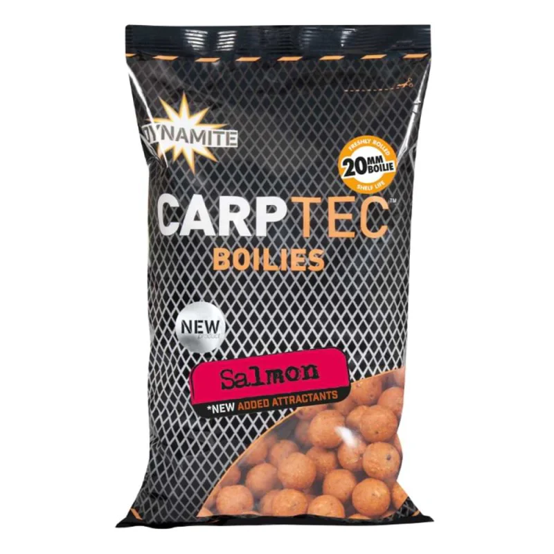 Протеинови топчета DYNAMITE BAITS Salmon Carp Tec Boilies 20mm 1.8kg