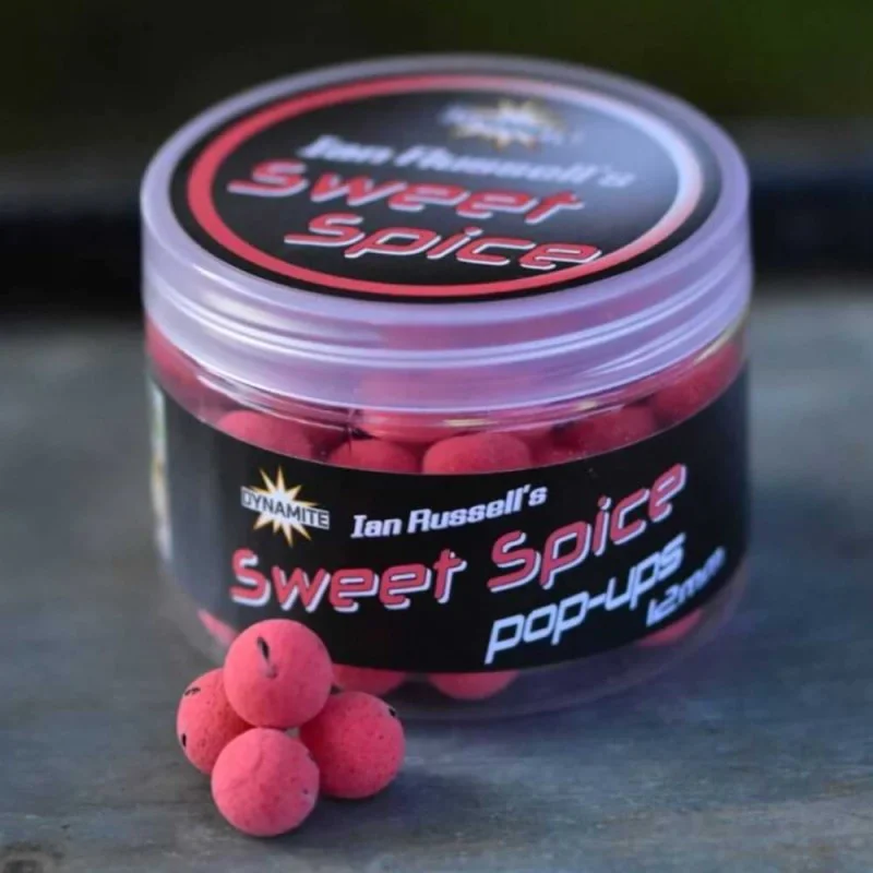 Плуващи топчета DYNAMITE BAITS Ian Russells Pop-Ups Sweet Spice 12mm