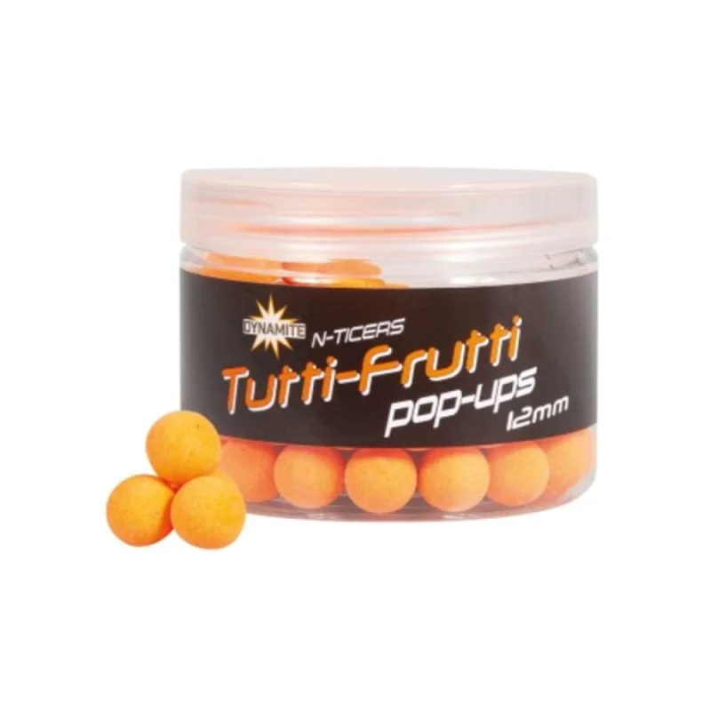 Плуващи топчета DYNAMITE BAITS N-Ticers Tutti-Frutti Pop-Up 12mm