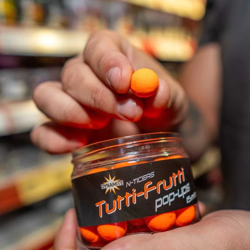 Плуващи топчета DYNAMITE BAITS N-Ticers Tutti-Frutti Pop-Up 15mm