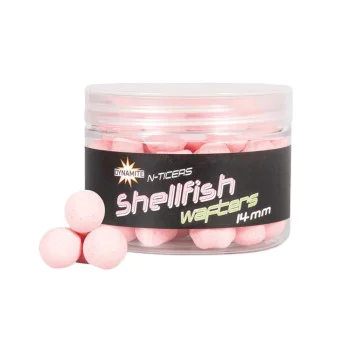 Неутрални топчета DYNAMITE BAITS N-Ticers Shellfish Wafters 14mm