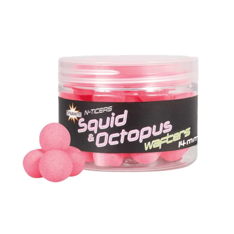 Неутрални топчета DYNAMITE BAITS N-Ticers Squid & Octopus Wafters 14mm