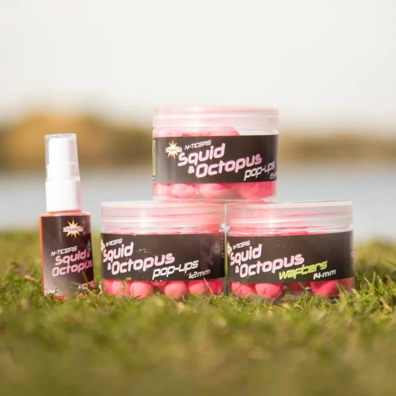 Неутрални топчета DYNAMITE BAITS N-Ticers Squid & Octopus Wafters 14mm
